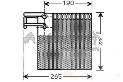 Испаритель ASHUKI N381-03