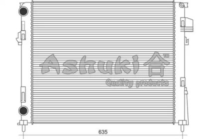 Теплообменник ASHUKI N653-07