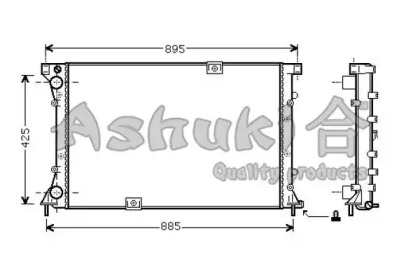 Теплообменник ASHUKI N653-10