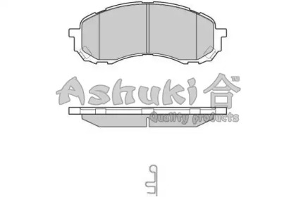 Комплект тормозных колодок ASHUKI S011-47