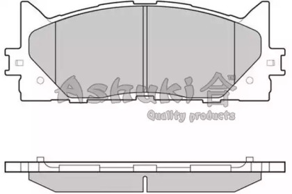 Комплект тормозных колодок ASHUKI T113-05