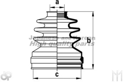 Комплект пыльника ASHUKI T522-02