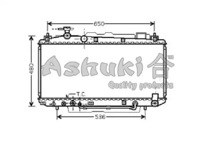 Теплообменник ASHUKI T551-08