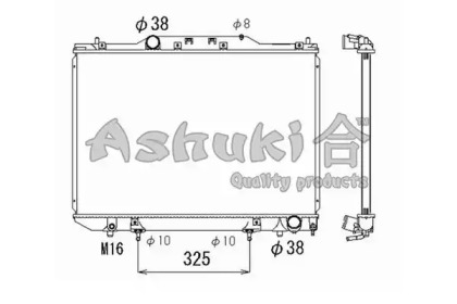 Теплообменник ASHUKI T553-42