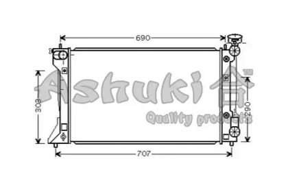 Теплообменник ASHUKI T554-06