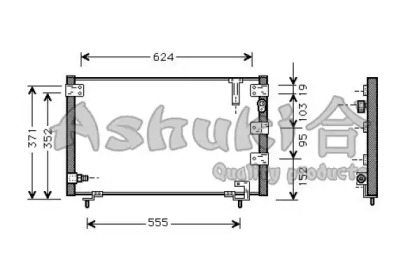 Конденсатор ASHUKI T556-10