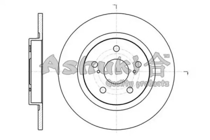 Тормозной диск ASHUKI T603-65