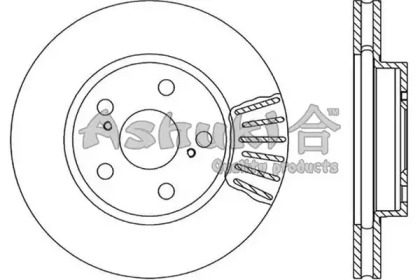 Тормозной диск ASHUKI T603-83