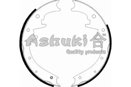 Комлект тормозных накладок ASHUKI US104111