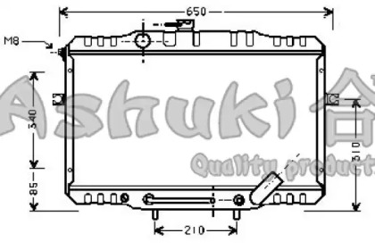 Теплообменник ASHUKI Y550-22