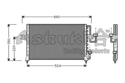 Конденсатор, кондиционер ASHUKI Y550-69