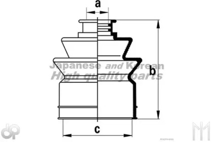 Комплект пыльника ASHUKI D117-15