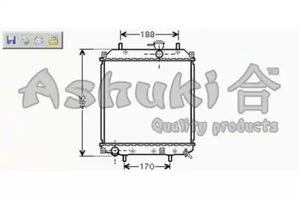 Теплообменник ASHUKI D551-17