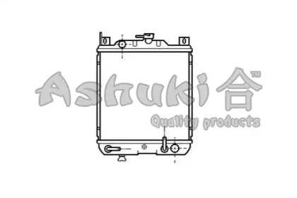 Радиатор, охлаждение двигателя ASHUKI K452-02