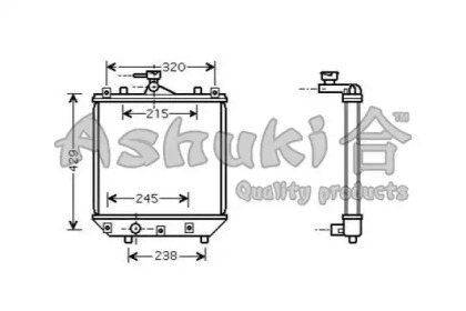 Теплообменник ASHUKI K453-30