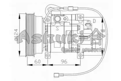 Компрессор ASHUKI M550-13