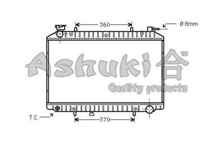 Теплообменник ASHUKI N656-42