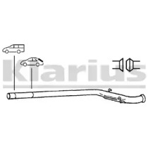 Труба выхлопного газа KLARIUS 150030