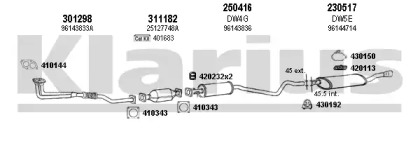 Система выпуска ОГ KLARIUS 310002E
