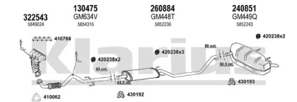 Система выпуска ОГ KLARIUS 391477E