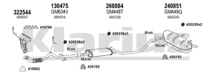 Система выпуска ОГ KLARIUS 391478E