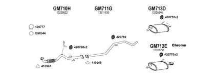 Система выпуска ОГ KLARIUS 391908U