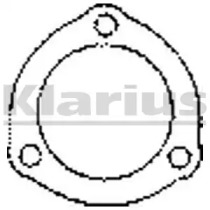 Прокладка, труба выхлопного газа KLARIUS 410349