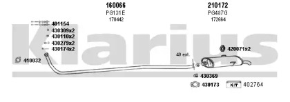 Система выпуска ОГ KLARIUS 630172E