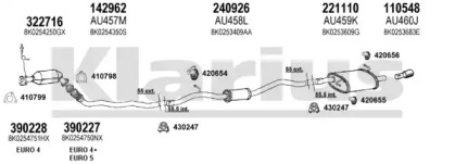 Система выпуска ОГ KLARIUS 940761E