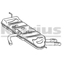 Амортизатор KLARIUS AU399A