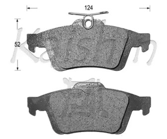 Комплект тормозных колодок KAISHIN FK3132