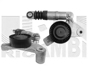 Натяжитель ремня, клиновой зубча KM International FI13270