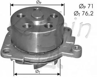 Насос CALIBER WPC405