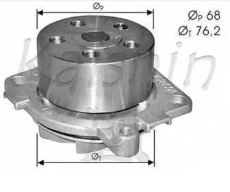 Насос CALIBER WPC406