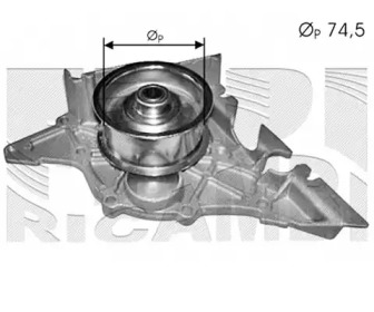 Насос AUTOTEAM WPA409