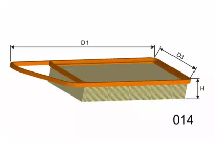 Фильтр MISFAT P566