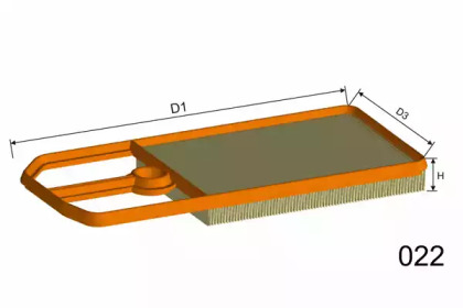 Фильтр MISFAT PM804