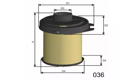 Фильтр MISFAT R845B