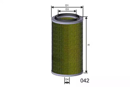 Фильтр MISFAT RM873