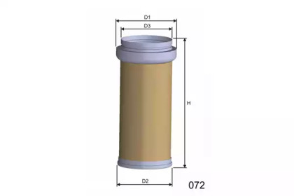 Фильтр добавочного воздуха MISFAT R576