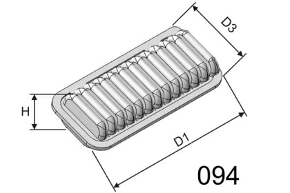 Фильтр MISFAT P176