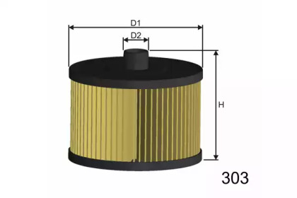 Фильтр MISFAT F104