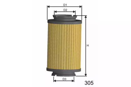 Фильтр MISFAT F107