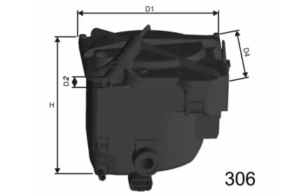 Топливный фильтр MISFAT F110