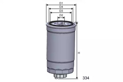 Топливный фильтр MISFAT M351A