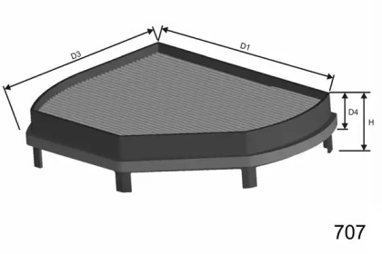 Фильтр MISFAT HB129