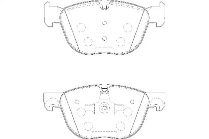 Комплект тормозных колодок WAGNER WBP24170A