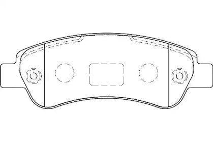 Комплект тормозных колодок WAGNER WBP24465A