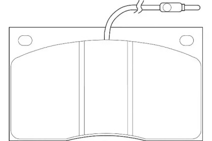 Комплект тормозных колодок WAGNER WBP20380A