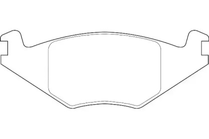 Комплект тормозных колодок WAGNER WBP20889A